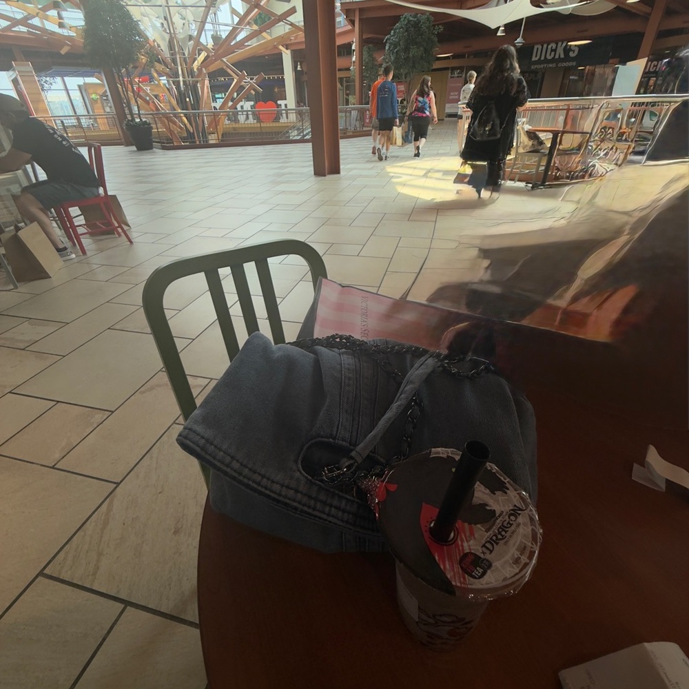 Stylish Blue Denim Women's Bag